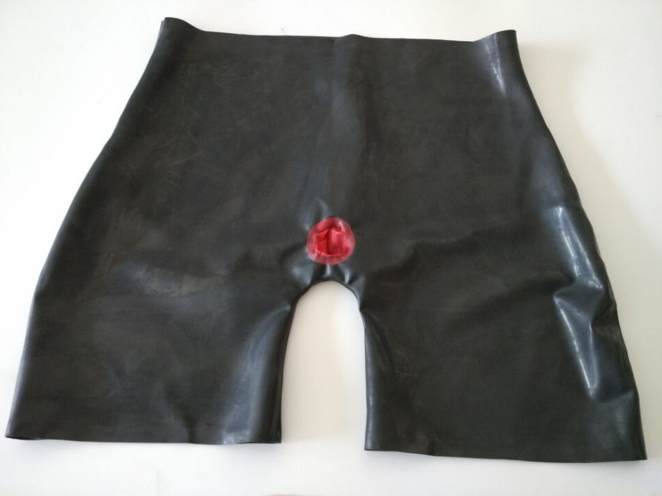 اليدوية الرجال اللاتكس المطاط  - مراجعة Boyshort Underwear وسعره