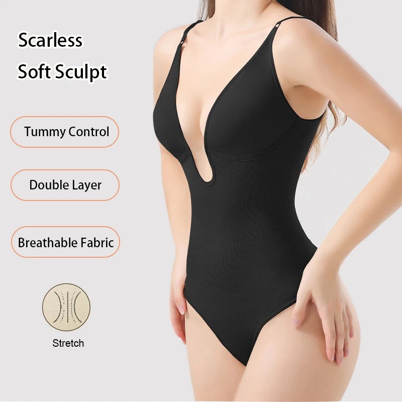 بدلة نسائية بدون ظهر لتشكيل ال - مراجعة Shapewear Bodysuit Firm وسعره