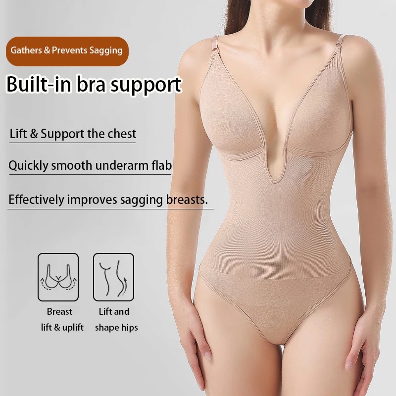 بدلة نسائية بدون ظهر لتشكيل ال - مراجعة Shapewear Bodysuit Firm وسعره